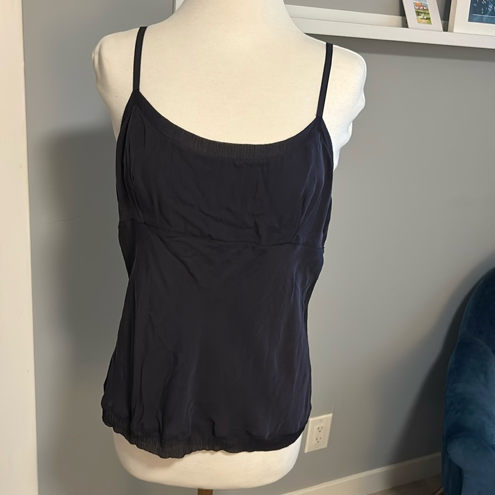 Eileen Fisher Black Silk Camisole